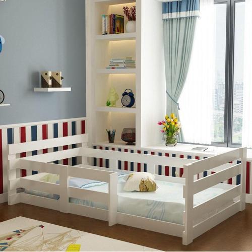 Montessori Karyola - U9 - Beyaz -90X190Cm Yatak Uyumlu