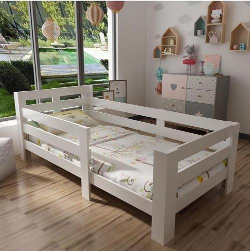 Montessori Karyola - X2008- Beyaz-90X190Cm Yatak Uyumlu