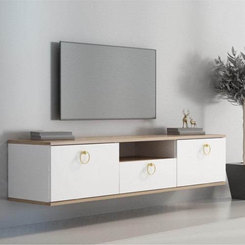 Wall Tv Ünitesi 150 Cm Çırağan - Beyaz