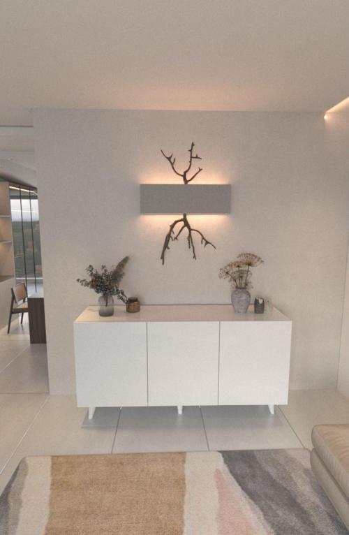 Azalea Konsol 135 Cm Parlak Beyaz