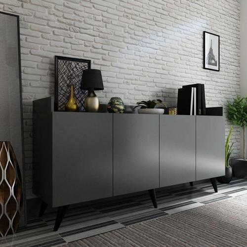 Bremen Konsol Antrasit 160 Cm