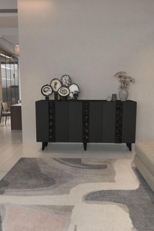 Lelas Konsol 135 Cm Antrasit
