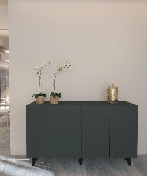 Pea Konsol 180 Cm Antras,T