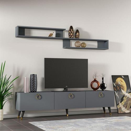Lahey Tv Ünitesi Antrasit 150 Cm X2132