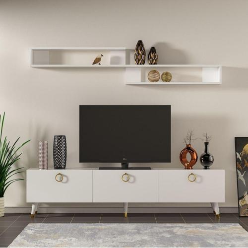 Line Tv Ünitesi Beyaz 180 Cm - X3132