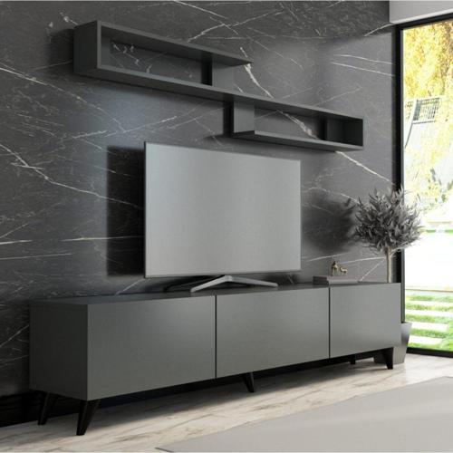 X4032 Antrasit Tv Ünitesi 210 Cm