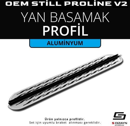 OEM Still Pro V2 Aluminyum Yan Basamak Profil 183 Cm