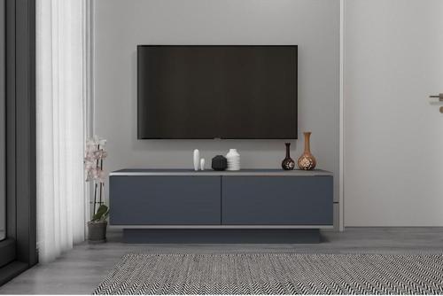 Ares Tv Ünitesi 135 Cm Antrasit-Gümüş
