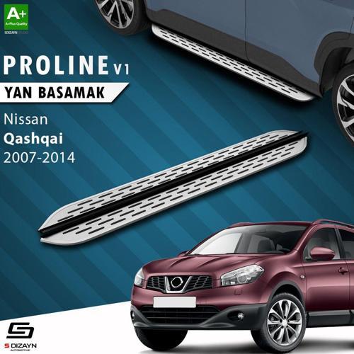 S-Dizayn Nissan Qashqai OEM Still Pro V1 Aluminyum Yan Basamak 173 Cm 2007-2014