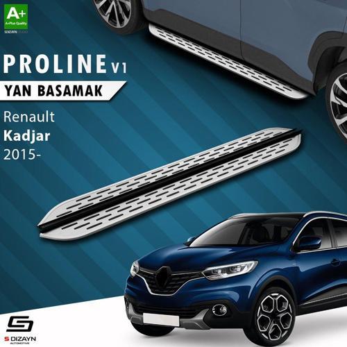 S-Dizayn Renault Kadjar OEM Still Pro V1 Aluminyum Yan Basamak 173 Cm 2015-2022