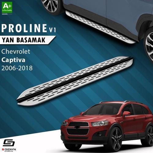 S-Dizayn Chevrolet Captiva OEM Still Pro V1 Aluminyum Yan Basamak 183 Cm 2006-2018