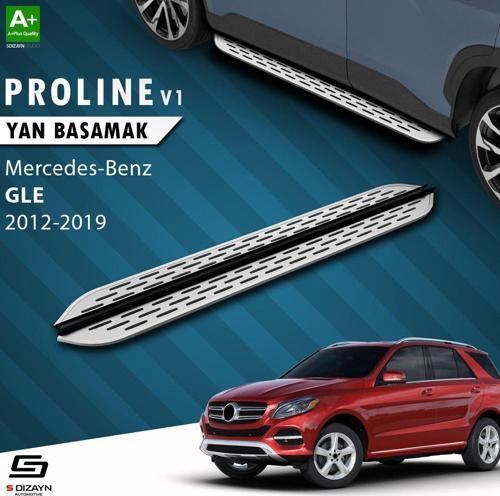 S-Dizayn Mercedes GLE W166 OEM Still Pro V1 Aluminyum Yan Basamak 193 Cm 2012-2019
