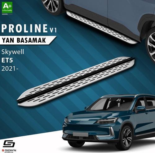 S-Dizayn Skywell ET5 OEM Still Pro V1 Aluminyum Yan Basamak 193 Cm 2021 Üzeri