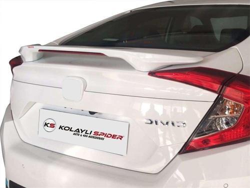 Honda Civic 10 Spoiler Bagaj Işıklı Abs 2016 ve Sonrası