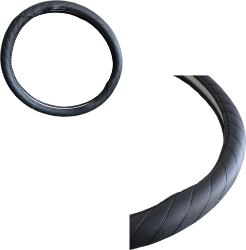 Direksiyon kılıfı 38 cm siyah /  DIKI413