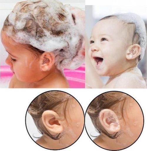 Su Geçirmez Yapışkanlı Kulak Koruyucu Bantlar, Banyo ve Yüzme İçin Pratik Çözüm 10 Lu Paket