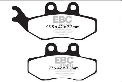 Fren Balatası Sfa194 2003-2015 Gilera Runner 200 St  Ön (grimeca Caliper)