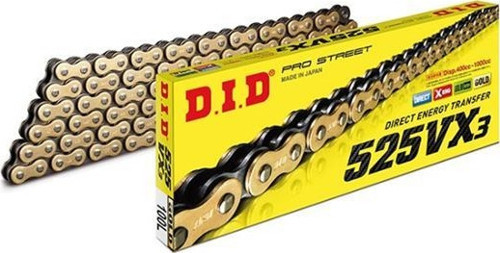 Dıd Gold Zincir 525-116l Vx3 X-rıng 2017-2020 Benelli Trk 502