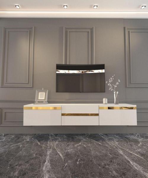 Bullet Tv Ünitesi Beyaz- Alltın 150 Cm