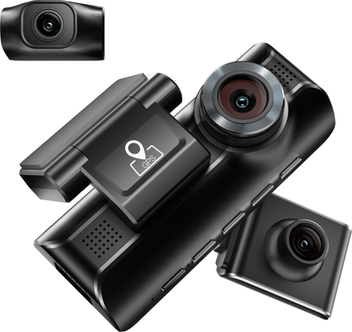 M550 Max 4K Araç Kamerası – Üç Kameralı , Wifi, Gps & Gece Görüş (Azdome Türkiye garantili)