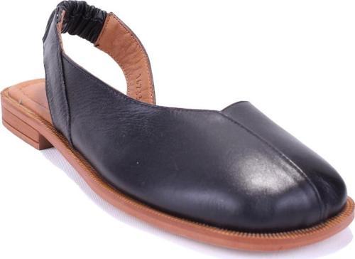 DZA07-60216233 Siyah Günlük Ortopedik Deri Spor Kadın sandalet