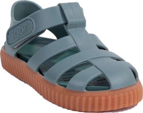S10291 Nıco Caramelo Yeşil Ortopedik Günlük Erkek Çocuk Sandalet