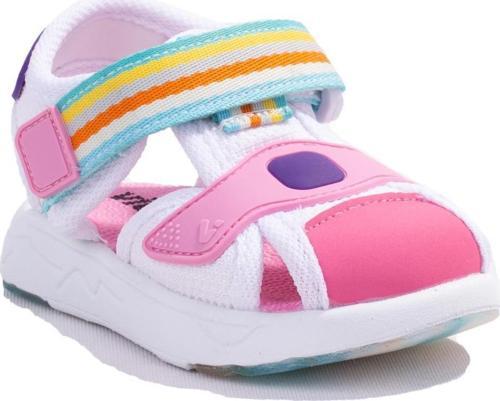 Flow II 332P24Y202 Beyaz Pembe Ortopedik Günlük Kız Çocuk Spor Sandalet