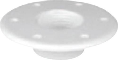 Table Bottom Plate, Flushmount, Ø190mm-Η.10mm, White