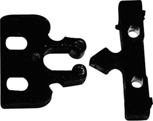 Door Fastener, Plastic, 22x32mm, White
