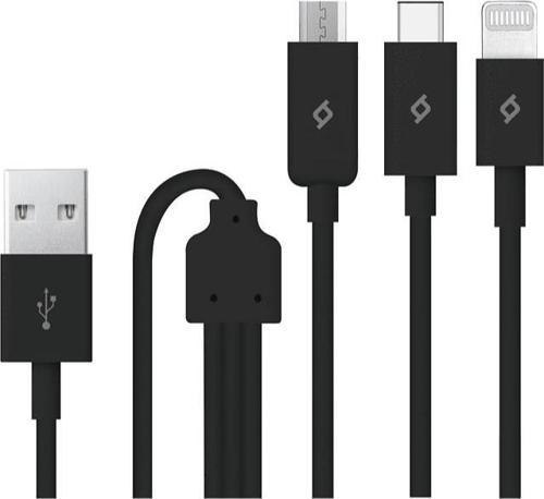 Trio Şarj Kablosu Micro USB Ligthining Type-C 2DK7521S