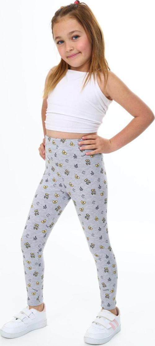 Toontoy Kız Çocuk Baskılı Tayt