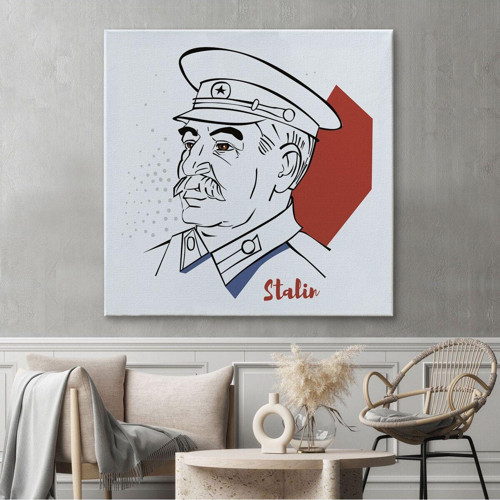 Özel Tasarım, Dekortif Baskı stalin Dekoratif Kanvas Duvar Tablosu-5822