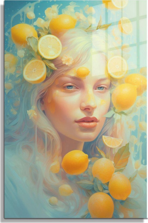Popart Digital Sanatlar,3D Dekoratif Baskı Cam Tablo 86