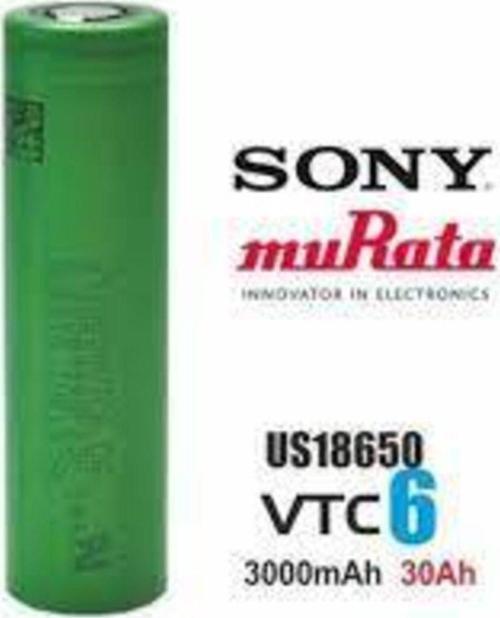Vtc6 3.7 V.3000 Mah.li-ıon Şarjlı Pil