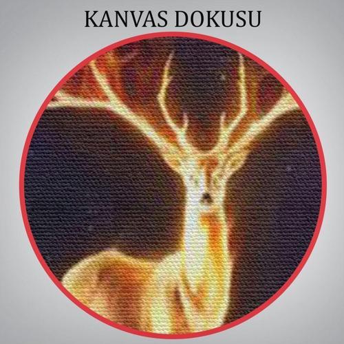 Özel Tasarım, Dekortif Baskı sürreal Sarı Geyik Tablosu-6649