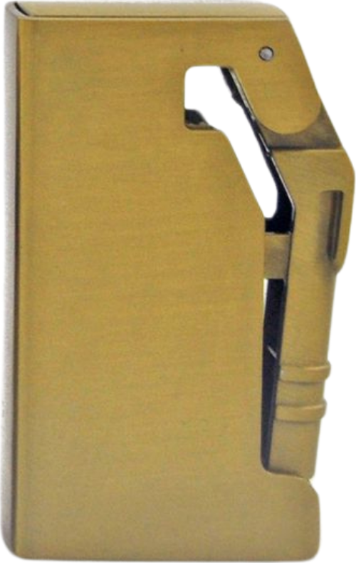 PremiumQuality Gold Tek Torch Pürmüz Metal Puro Çakmağı