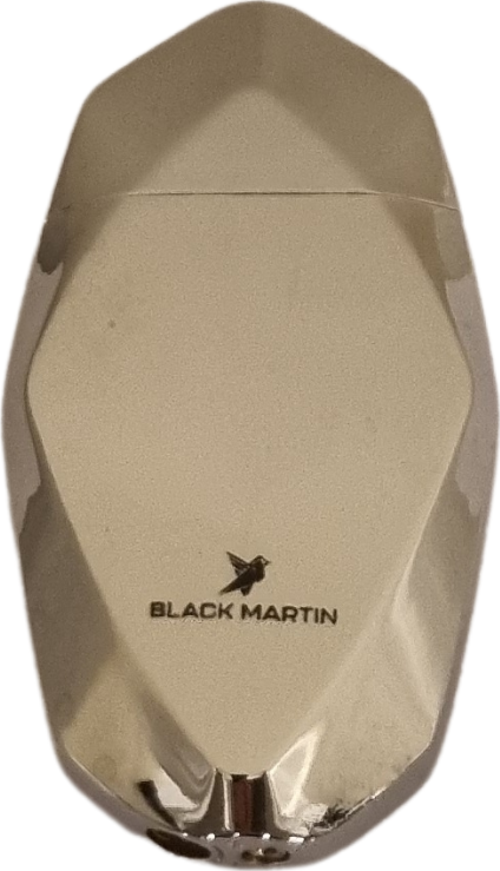 Tek Torch Pürmüz Gümüş Metal Puro Çakmağı