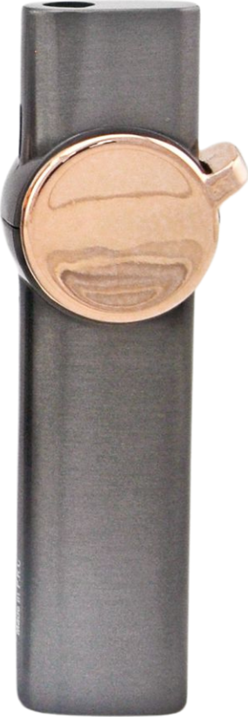 PremiumQuality Gunmetal Tek Torch Pürmüz Metal Puro Çakmağı