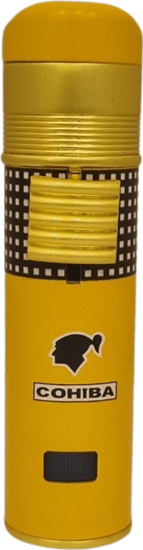 Özel Seri 3 Torch Pürmüz Sarı Puro Çakmağı