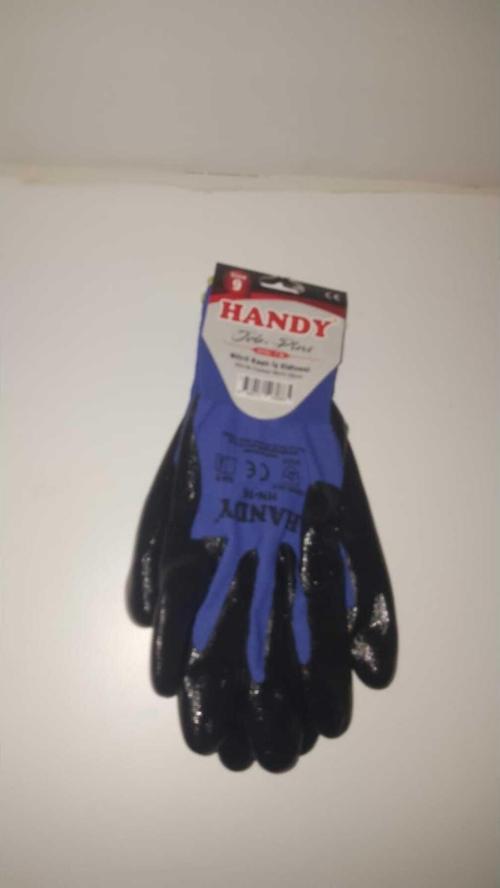 Hn-16 Handy Nitril Kaplı İş Eldiveni Pk:12 Kl:288