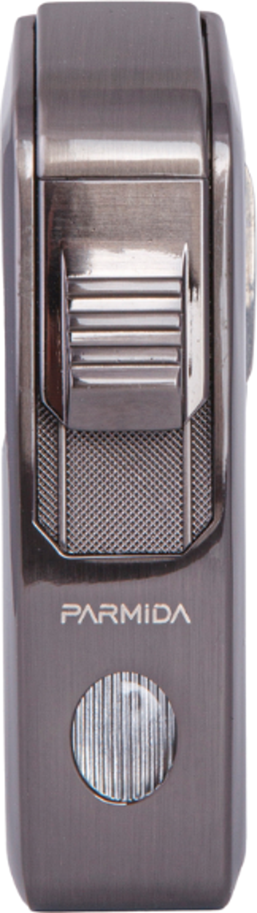 Tek Torch Pürmüz Gunmetal-Ahşap Desenli Dahili Puro Makaslı Metal Puro Çakmağı