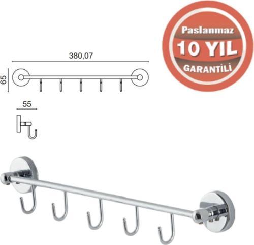 Kr10-020 Karaca 5'Li Askılık