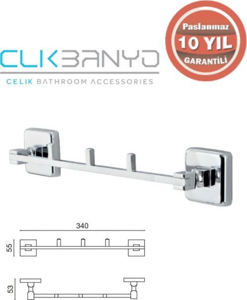 Ku10-009 Kumru 3'Lü Askılık