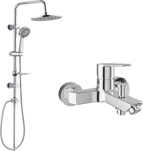 Mare Banyo Bataryası Ve Tema 53230 Tepe Duş Seti