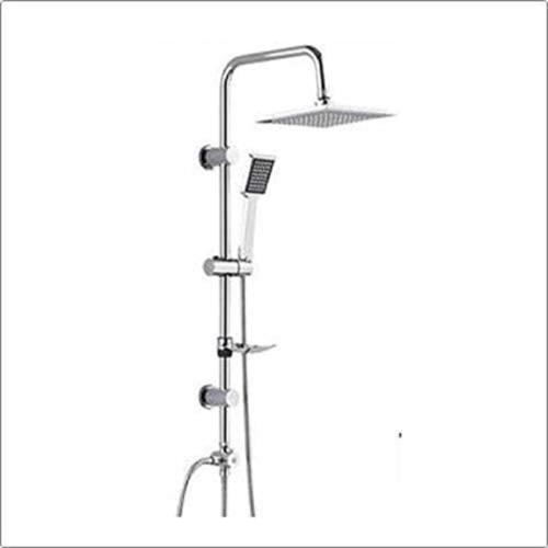 Rain Quadro Tepe Duş Seti Krom Kaplı 53260