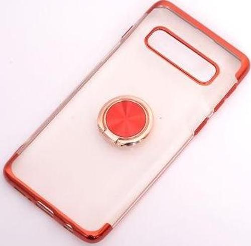 Samsung Galaxy S10  Kılıf Yüzüklü Dört Köşe Manyetik Model