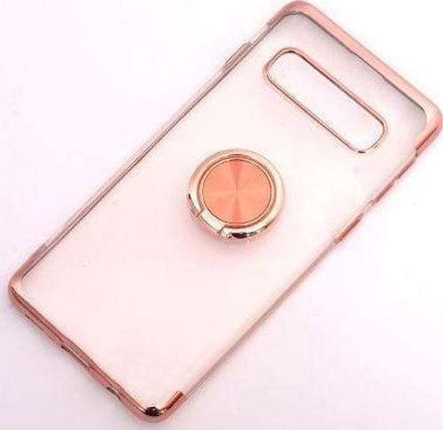 Samsung Galaxy S10 Plus Kılıf Yüzüklü Dört Köşe Manyetik Model