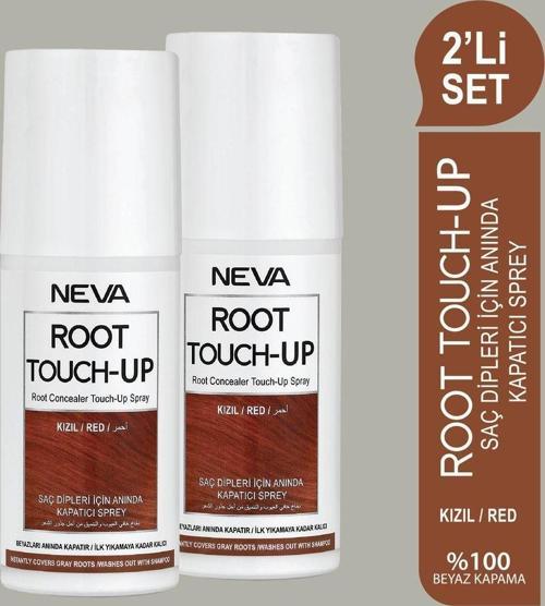 2'Li Set Kızıl Saç Dipleri Için Anında Kapatıcı Sprey 75Ml