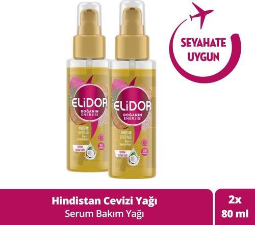 Doğanın Enerjisi Serum Saç Bakım Yağı Hindistan Cevizi Yağı 80 Ml X2 Adet