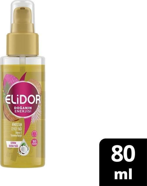 Doğanın Enerjisi Serum Saç Bakım Yağı Hindistan Cevizi Yağı Onarıcı Ve Yıpranma Karşıtı 80Ml